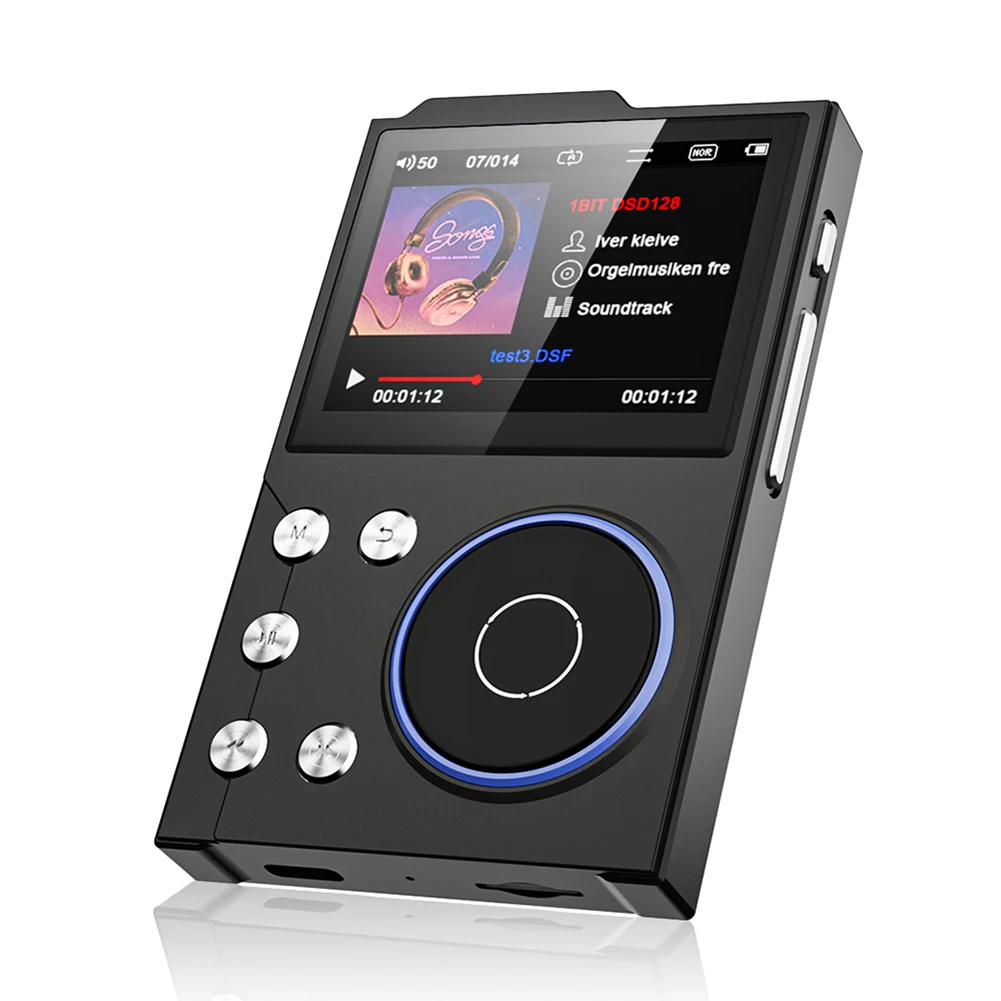 مشغل HiFi MP3 مشغل موسيقى رقمي HiFi مشغل صوت بدون فقدان مشغل موسيقى صوت رقمي محمول يدعم ما يصل إلى 256 جيجابايت #6