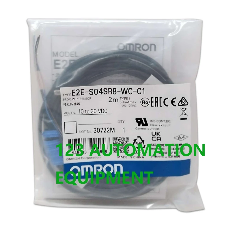 

Authentic New Omron E2E-S05S12-WC-B1 B1-2 C1 C1-2 E2E-S04SR8-WC-C1 B1 E2E-S04N02-WC-C1 Switch Small Diameter Proximity Sensor