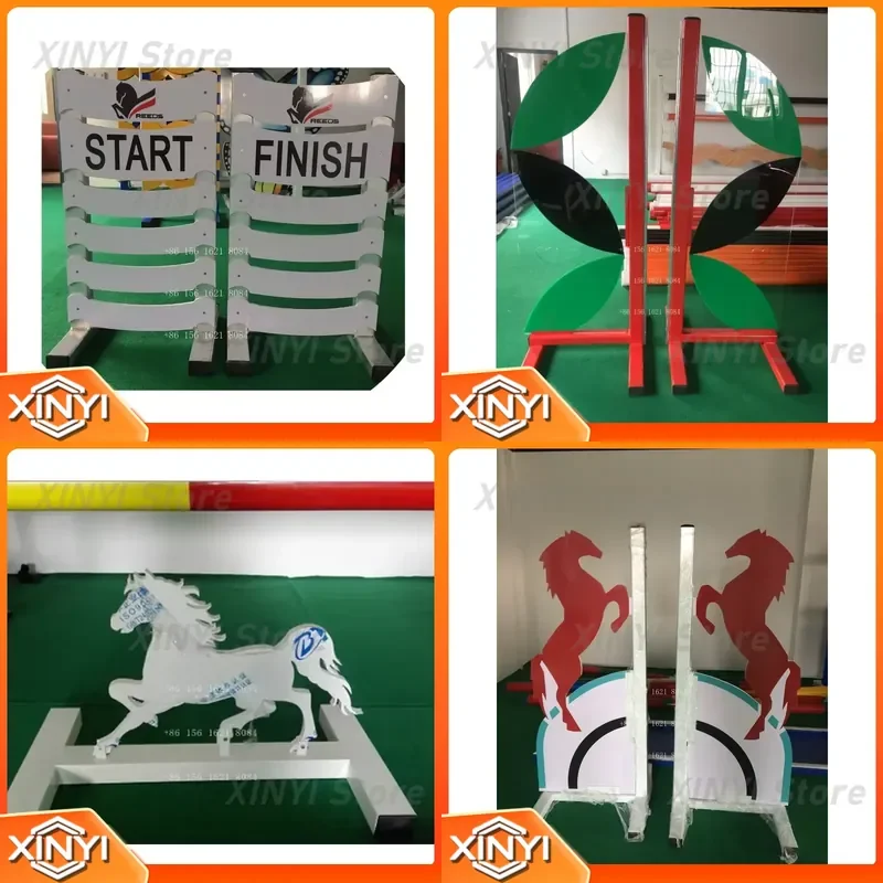 Horshi Equestrian Show Vault Sign Station for Obstacle Course Equipment for Horse Training and Jumping Competition