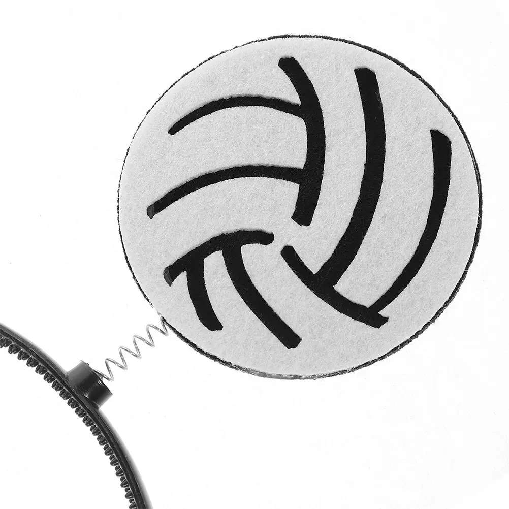 

Sports Ball Headband Fashionable Smooth Surface Comfortable Party Hairband Sports Event Accessory Decorative Headband