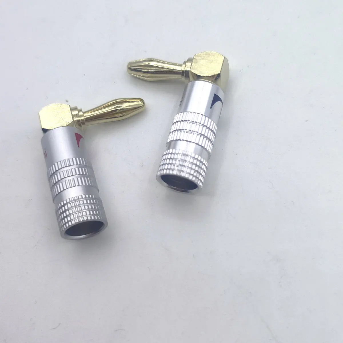 

brass Gold Speaker Wire for 4mm Banana Plugs