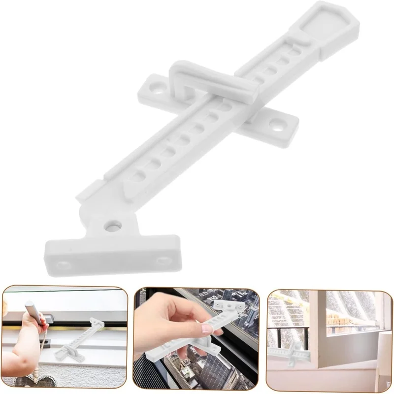 جديد في الخارج فتح نافذة المحدد مزلاج سدادة محدد قفل أمان الطفل ABS الرياح هدفين المثبت بابية نافذة دعم الصيد