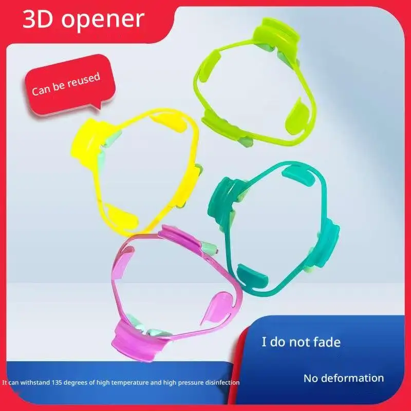 

4 шт., открывалка для рта, ретрактор для губ, ортодонтические профессиональные 3D инструменты для орального стоматолога, стоматологические материалы