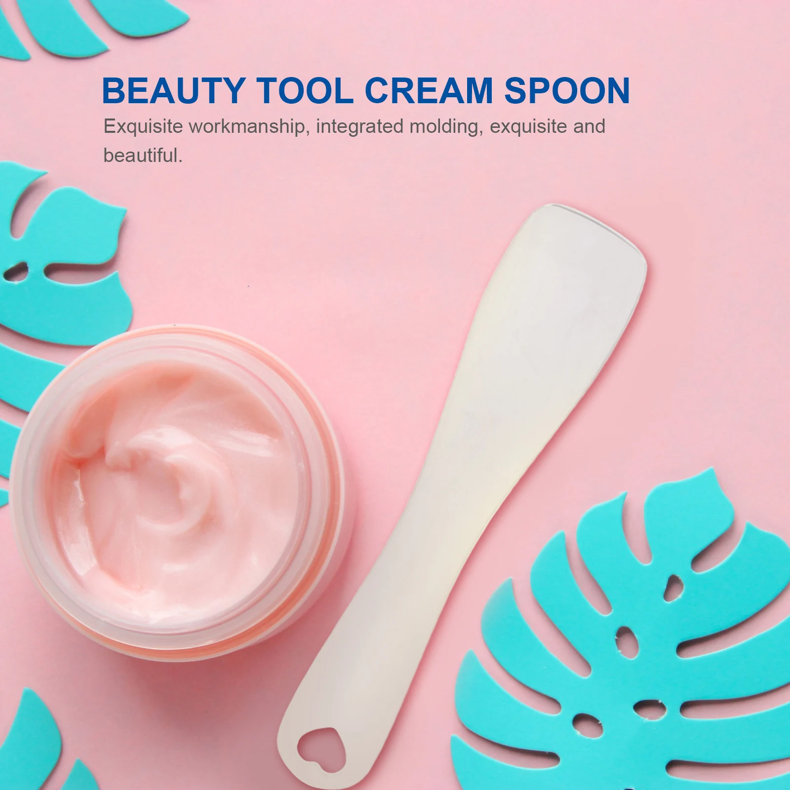 

Face Cream Applicator Spatula Makeup Spoon Lotion LED Eye Massage Spoons