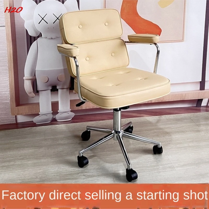 H2O Computer Chair Household Lift Ergonomic Office Chair Nail Chair Dormitory Chair College Students Study Chair Stuhl News