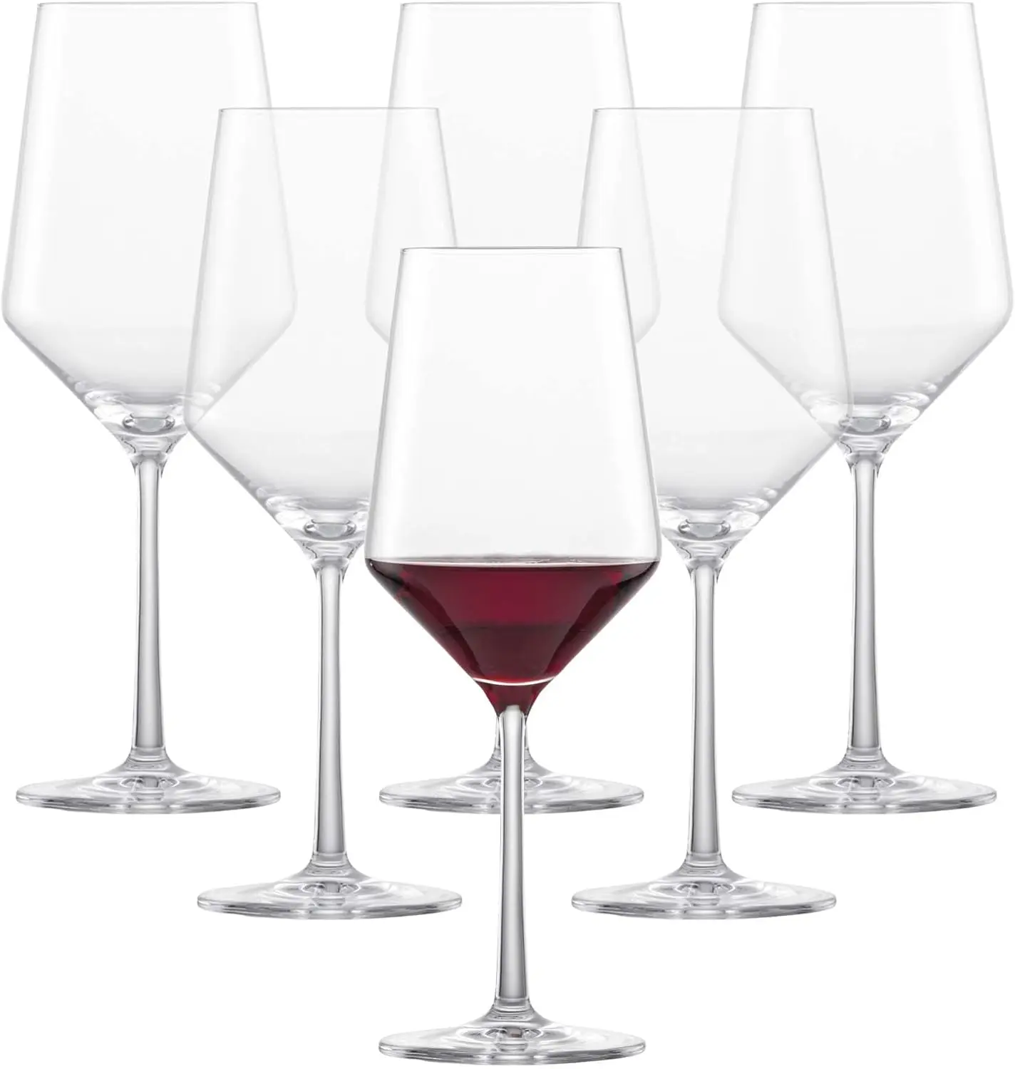 

Набор из 6 бокалов для красного вина Pure Cabernet, элегантные бокалы для красного вина, бокалы из тритана, пригодные для мытья в посудомоечной машине, сделано в Германии