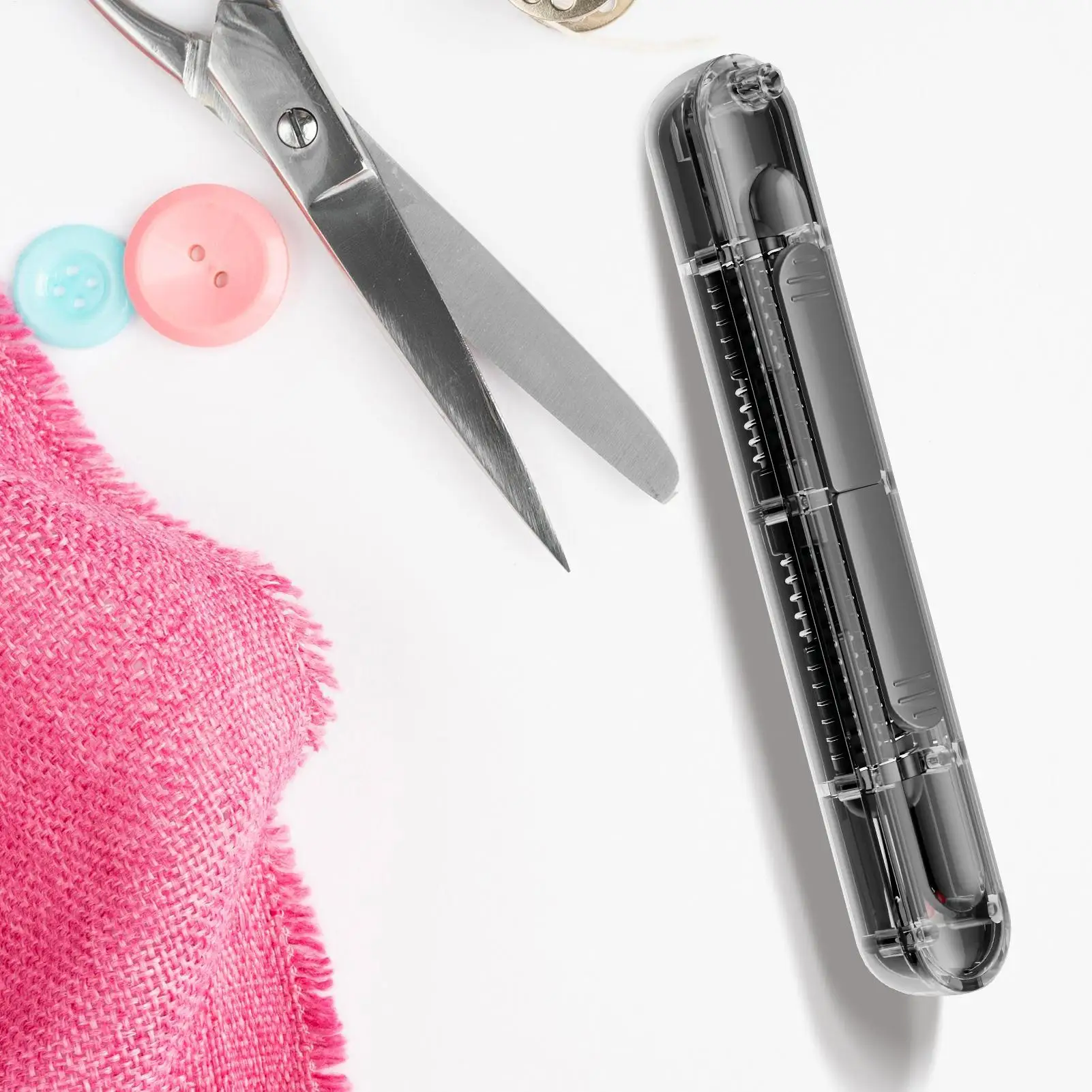 바늘 꿰는 도구 2-in-1 자동 자수 공예 도구 테이프스트리 퀼팅 봉제 리퍼 펠트 가죽 캔버스 데님용