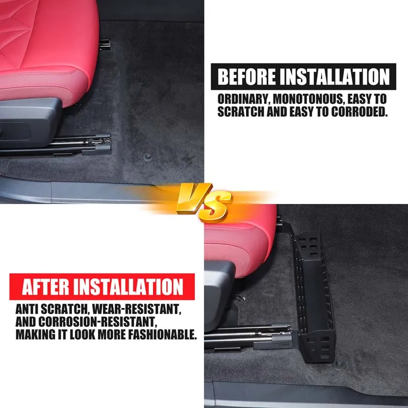 لسيارات BMW X3 G45 2025 + سلة تخزين مقعد السيارة من الفولاذ الكربوني ملحقات تخزين وتنظيم متعددة الوظائف