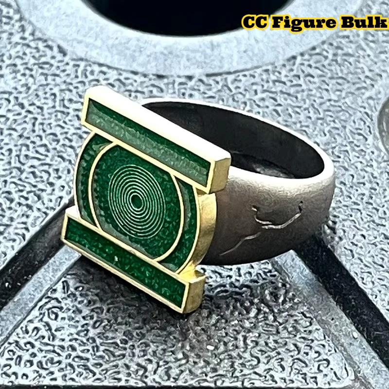 2026 Lanterns Green Lantern Corps Ring Metal Cosplay Dc Tv Series Official Collectible Prop Cosplay Costume Decor Accessory