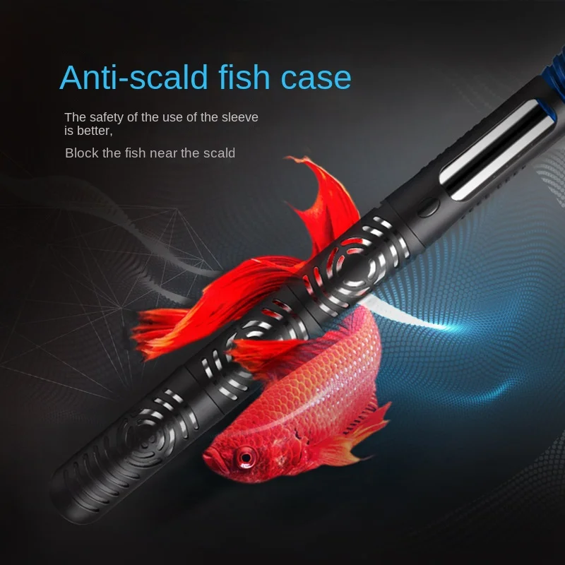 Fish Tank Automatic Constant Temperature Heating Rod Aquarium Accessories Energy-saving Heater, Stainless Steel Explosion-proof