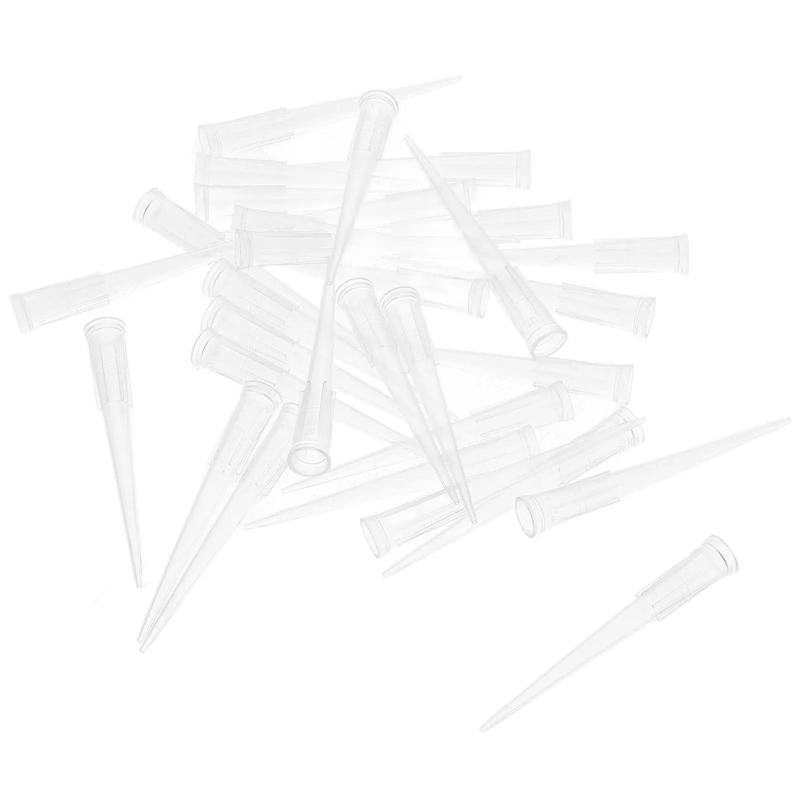 

100Pcs Plastic Floral Water Vials Clear Flower Tubes for Fresh Preserved Dried Flowers Stem Holders Arrangement Supplies