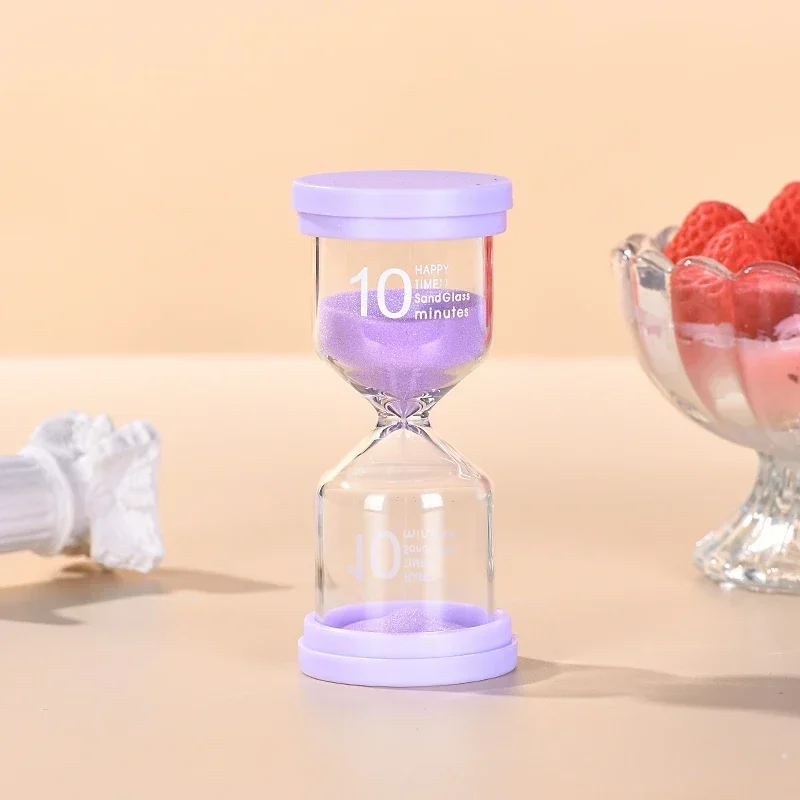 1PCS 3/5/10/15/30 Minuten Bunte Sanduhr Sanduhr Kinder Kid Geschenk Spielzeug Sand timer Stunde Glas Hause Dekoration Sand Uhr – Detail 9