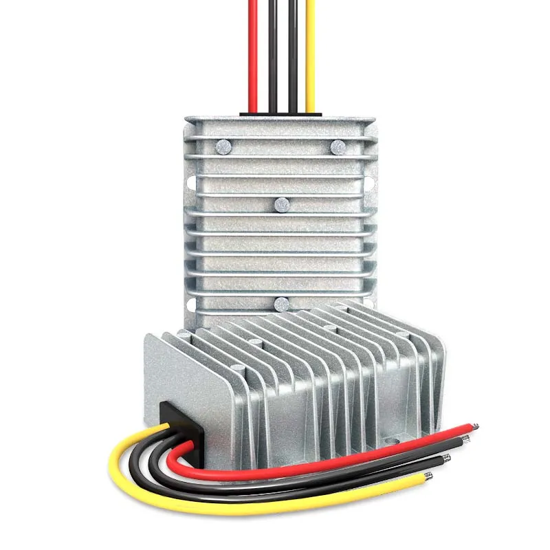 GYVRM high-power 12V24V lithium battery lead-acid battery charger 10-36V to 12.6V13.8V14.6V25.V28V29.2V 5A 8A 10A DC-DC Charger