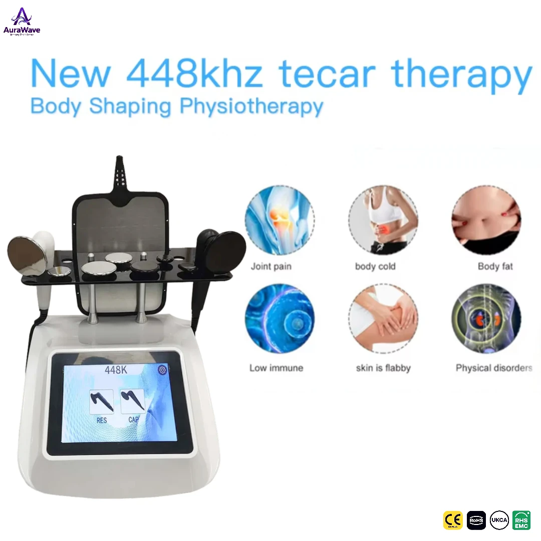 

Professional 448K High-Frequency Thermo Beauty Health Device Anti-Aging Fat Burning Pain Relief Skin Rejuvenation Medical Grade