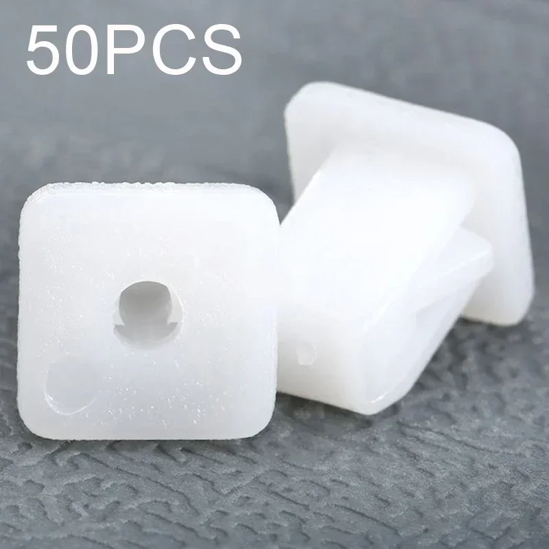 

CarHome 50x Square Fasteners Retainer Fender Car Door Trim Panel Push Rivet Clips Used For Fender Bumper And Other Trim NEW