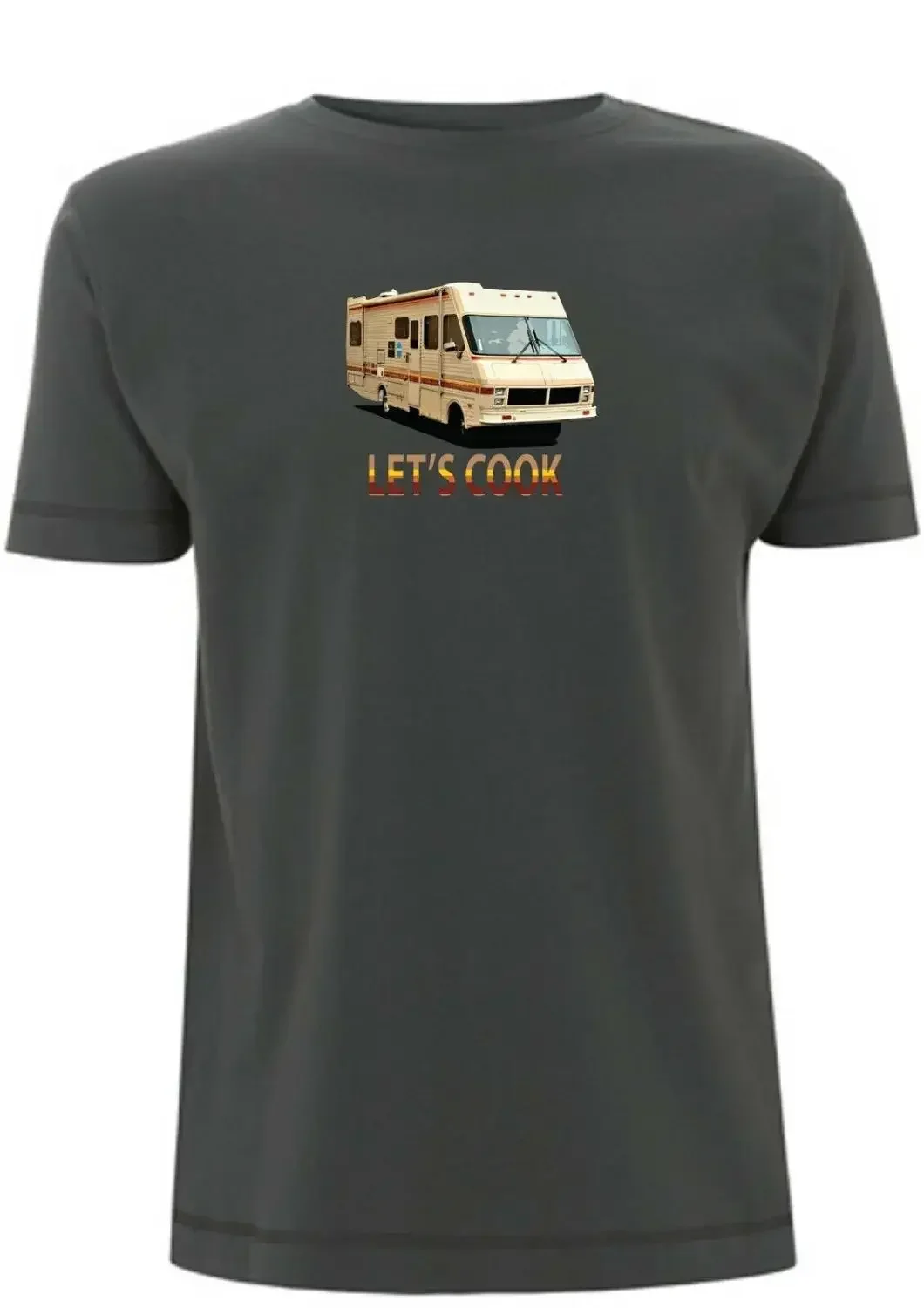 Breaking Bad Inspired T Shirt Fleet Wood Bounder Lab Lets Cook Heisenberg Rv 1986 2019 Cotton Summer Style Men's Shirt Clothes