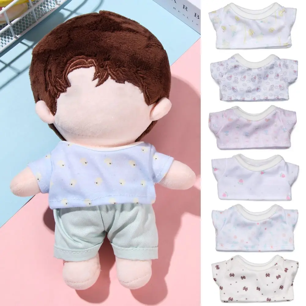 Toy Supplies DIY Dress Up Small Pants Plush Doll's Clothes Mini Shirt Doll Outfit