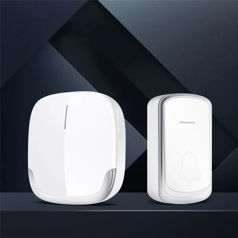 SQPP-электронный дистанционный дверной звонок, мигающий дверной звонок, дистанционный дверной звонок, умный звонок, музыкальный беспроводной дверной звонок, вилка европейского стандарта