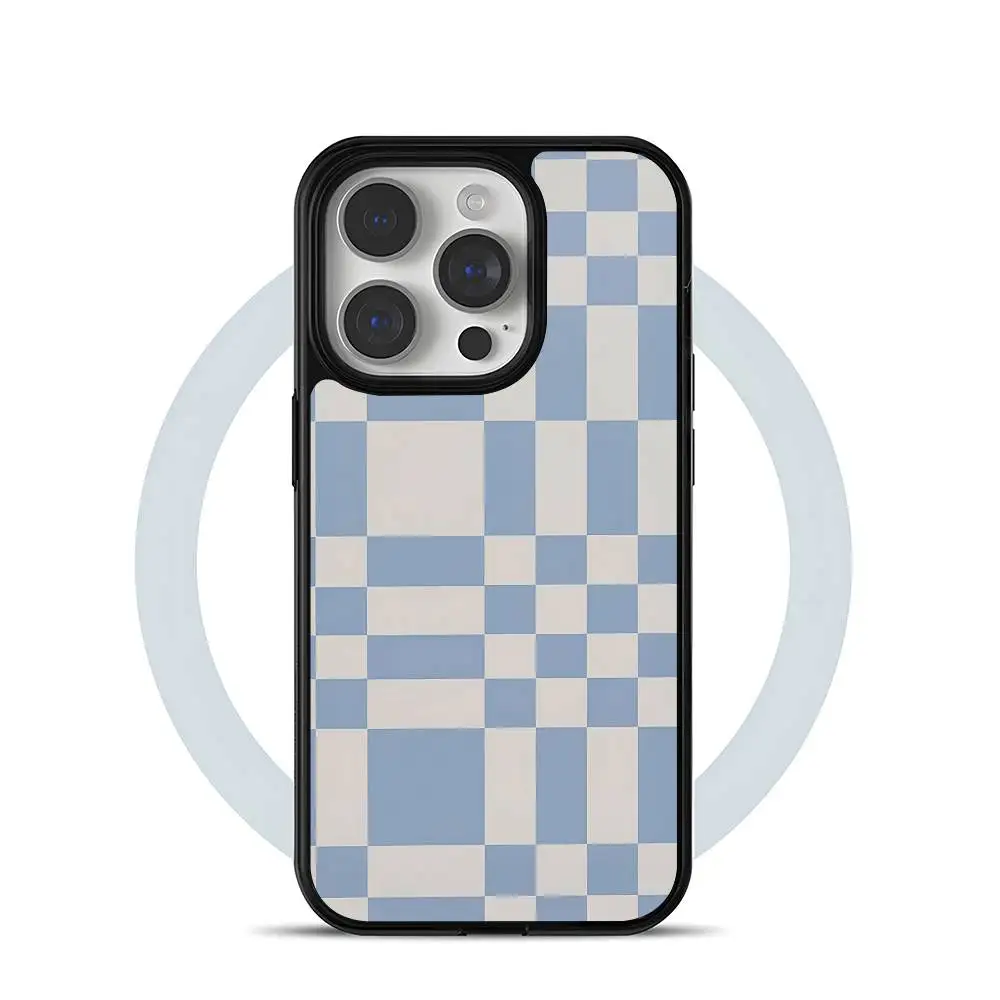 Coque de téléphone droite Magsafe pour iPhone 17 16 15 14 13 12 Pro Max Plus, coque rigide Air, couverture complète en Silicone