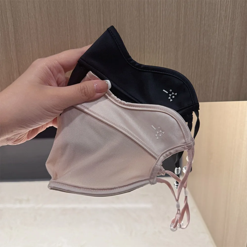 

Portable Reusable UV Face Mask Summer Breathable Cycling Wind Shield Washable Thin Cover Ice Silk Face Cover Outdoor