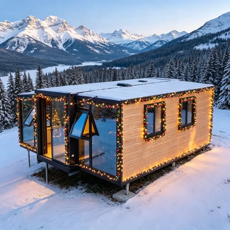 Factory Price Prefabricated Modular Containers Houses Prefabricated Mobile Sheds Tiny House Waterproof Windproof Living Houses