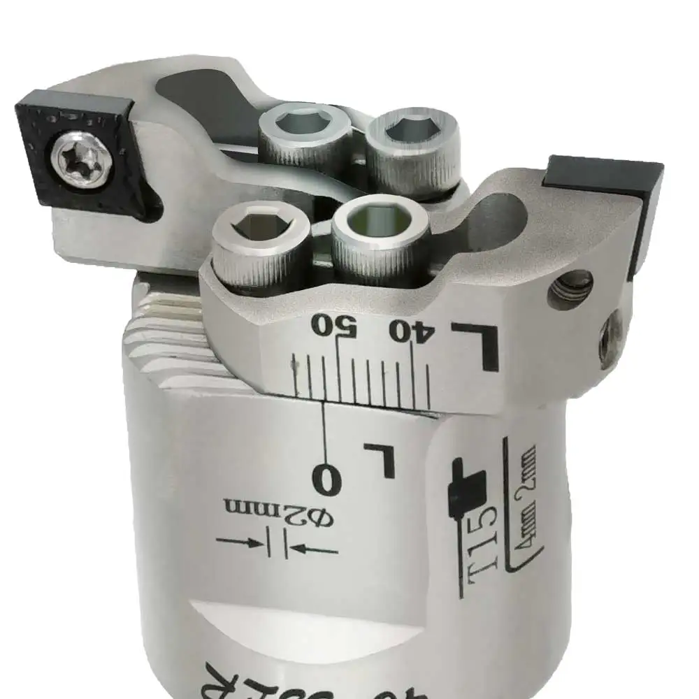 

Factory price 2crmo High strength rough boring head Double drill fast boring tool