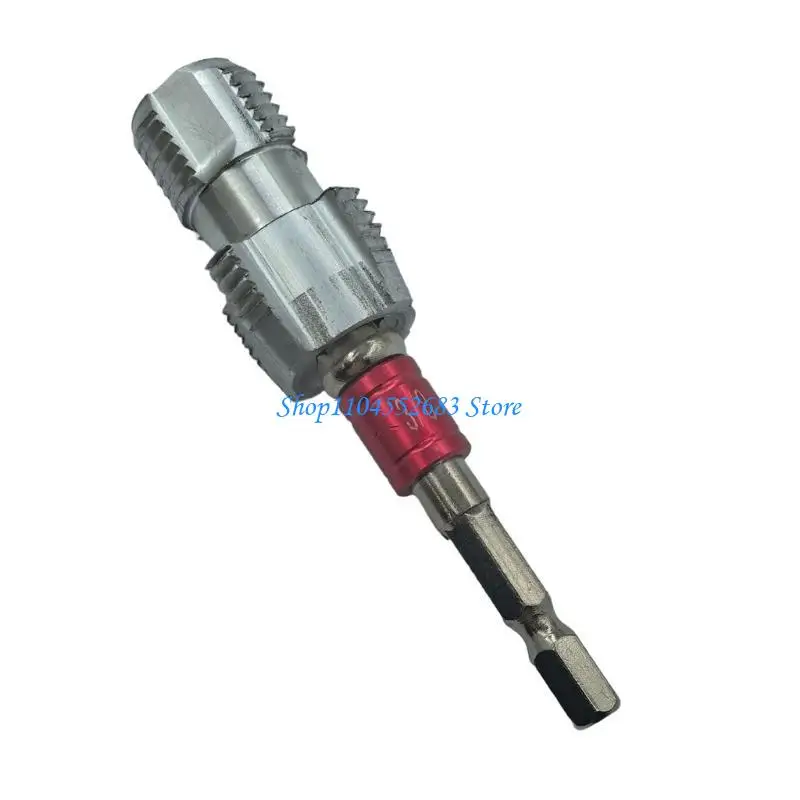 

Y6GD 3/4 Inch Water Pipe Internal Threader for Enhances Durability Electric Drill Compatible Water Pipe Tap