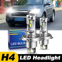 1pc/2Pcs For 2007 2008 2009-2014 Honda CRV CR-V Car Super Bright White 12000lm H4 9003 LED Headlight Hi/Low Beam Bulbs Canbus