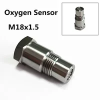2PCS Off-Road Performance Oxygen Sensor Adapter M18X1.5 CEL Fix O2 Sensor for Catalyst CSV Auto Parts Performance Car Accessory 4