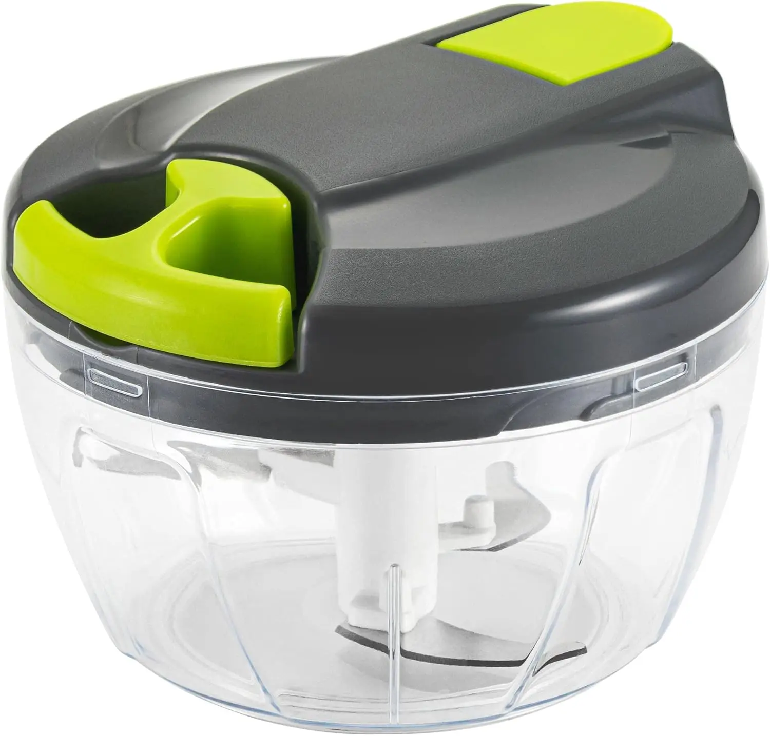 

Manual Food Chopper with Handle, Multi-Function Vegetable Shredder for Onions Garlic Peppers Carrots Fruits Kitchen Gift