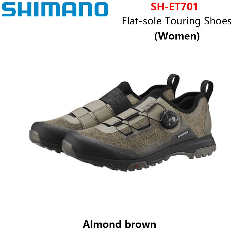 Shimano ET7 ET701 Touringschoenen met platte zool Racefietsen Mountainbikes Platte rijschoenen Ontgrendelde rijschoenen