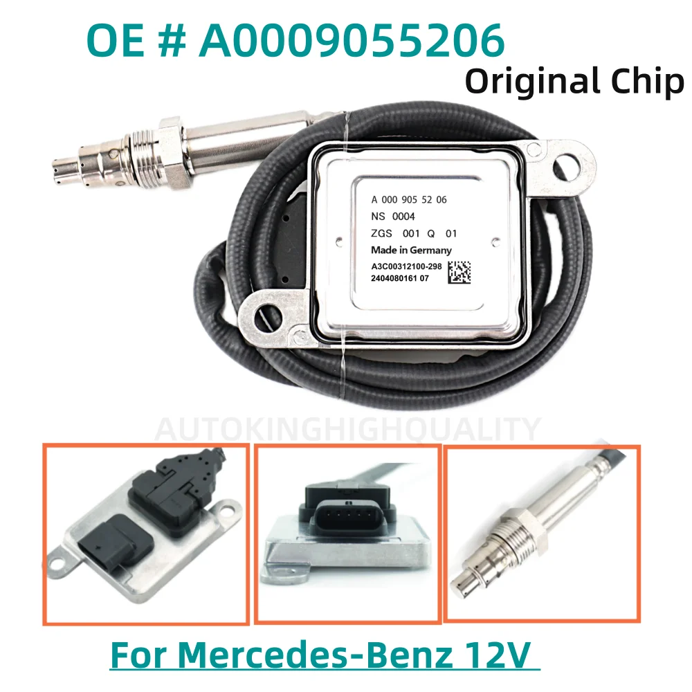 Original Chip Nox Sensor A0009055206 For BENZ W164 W166 X164 X166 W205 S205 C180 C200 C220 C250 C300 ML350 GL350 GLS350d GLE350