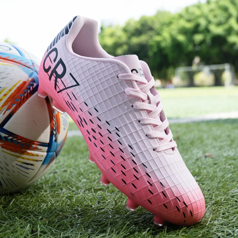 

Indoor Football Field Boots Men Fast Football Shoes Society Cleats Soccer Shoes Professional Sneaker High Quality Comfortable
