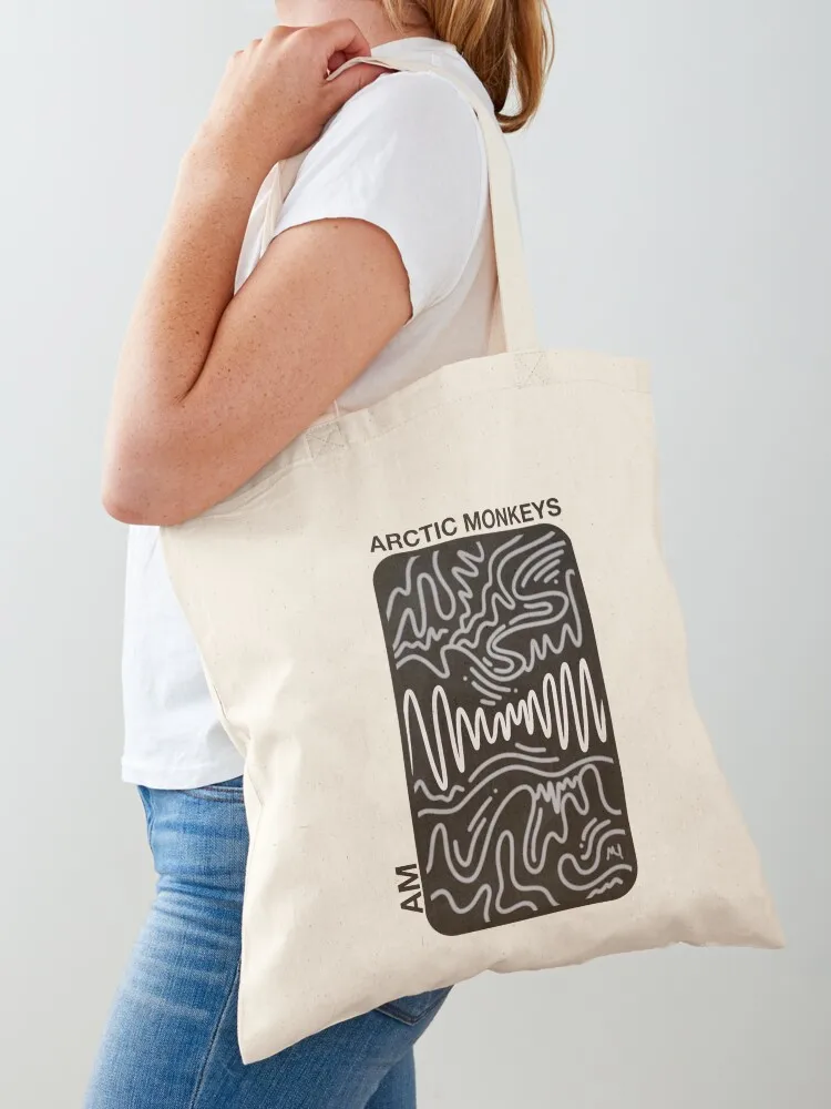 AM' monkeys Tote Bag Reusable bags hand bags woman shopping bag hand bag