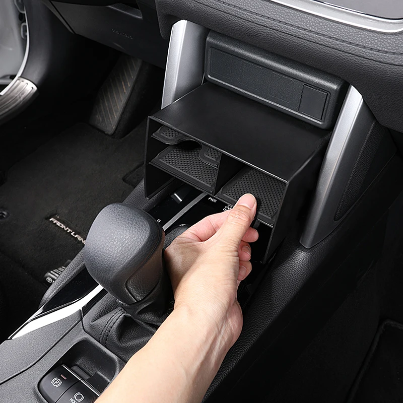 For Toyota Corolla Cross XG10 2021 2022 2023 2024 2025 Hybrid Car Central Storage Box Organizer Containers Holder Accessories