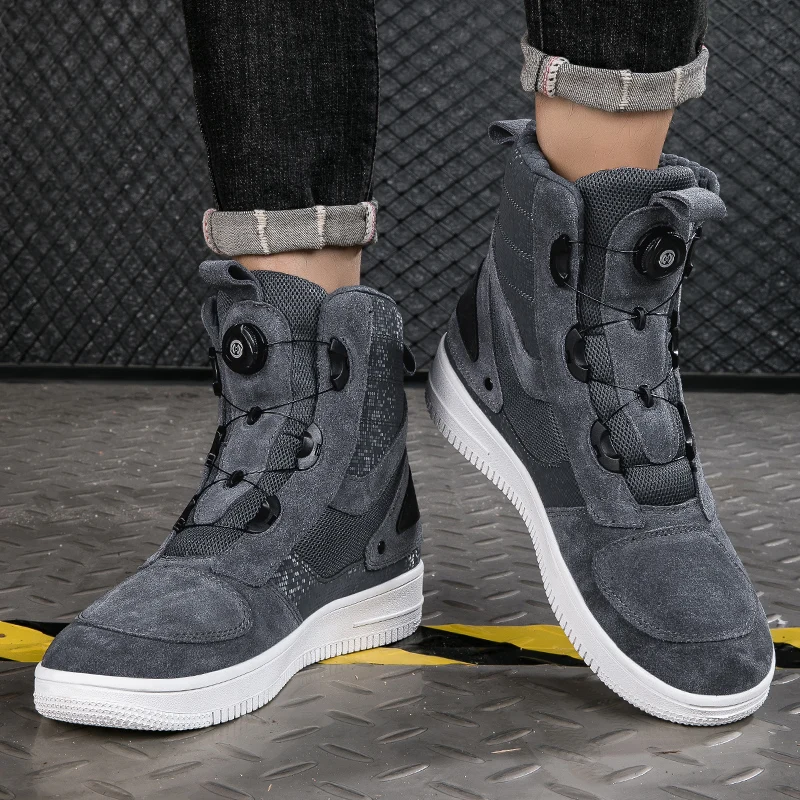 

Off-road Riding Shoes High Top Ankle Protection Bike Boots for Couples Men Sports Shoes for Professional Racers Motorcycle Shoes