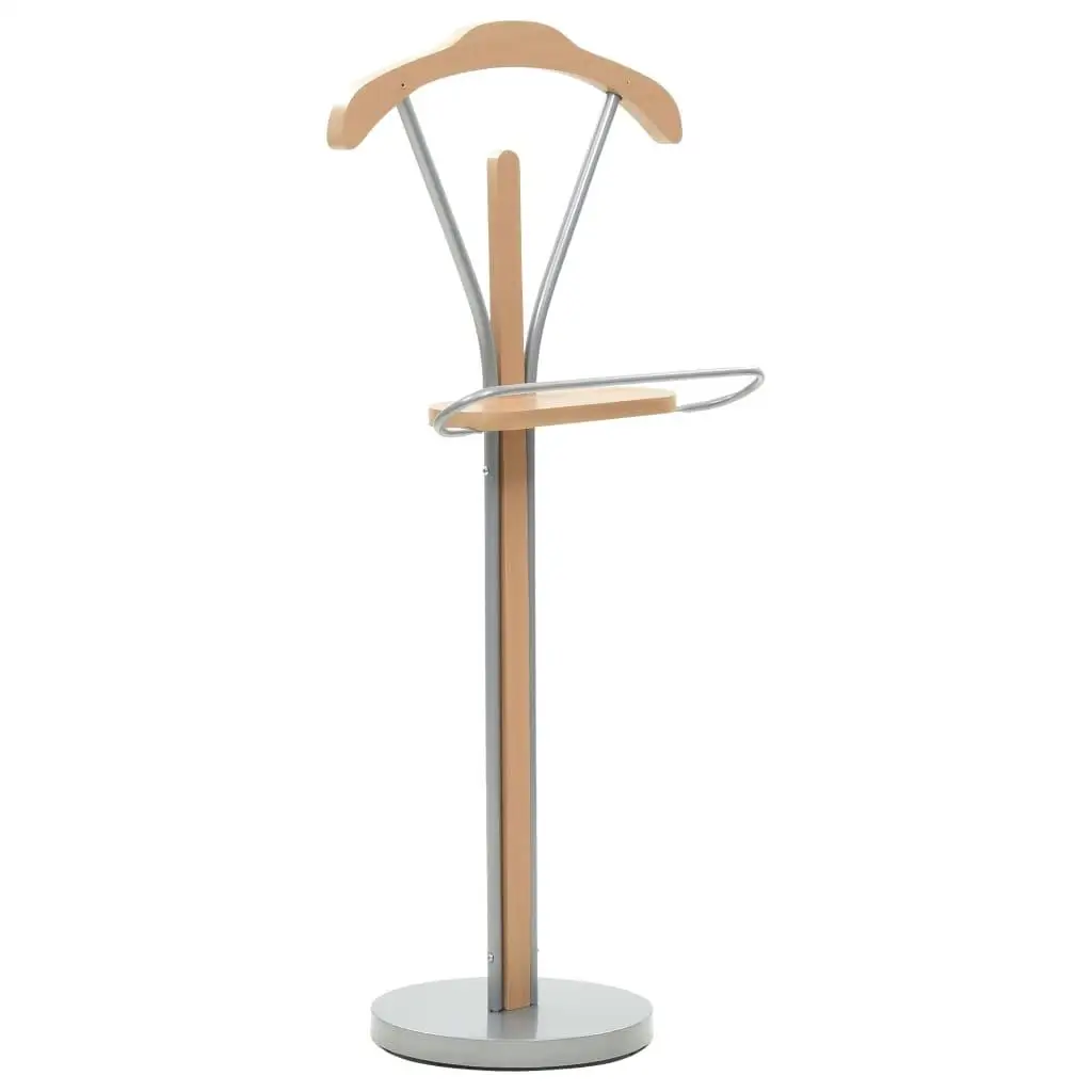 Natural 45x35x107 cm Suit Stand - Stylish Clothing Rack for Storage & Display