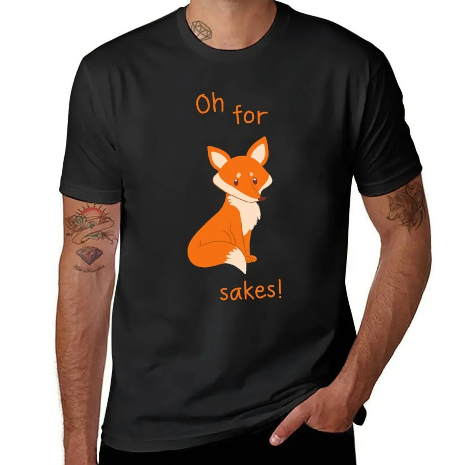 

Oh for fox sakes! T-Shirt blacks quick-drying Men's t-shirt