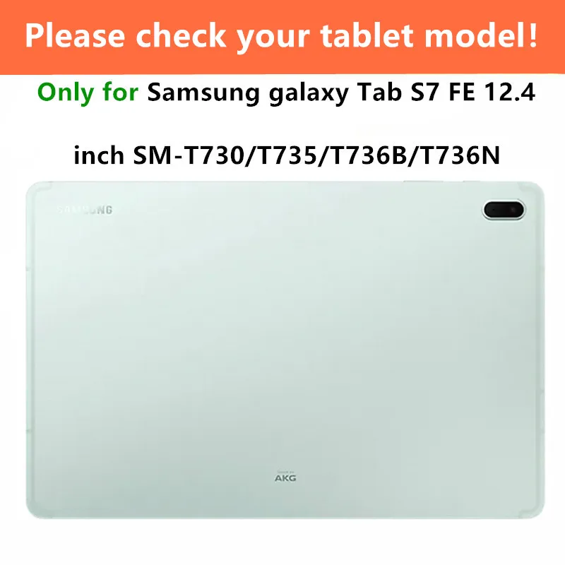 For Samsung Galaxy Tab S7Plus SM-T970 T975 T976B 12.4