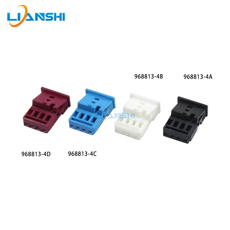 968813-4 Suitable for BMW tweeter atmosphere light tachograph 4p connector plug with terminal