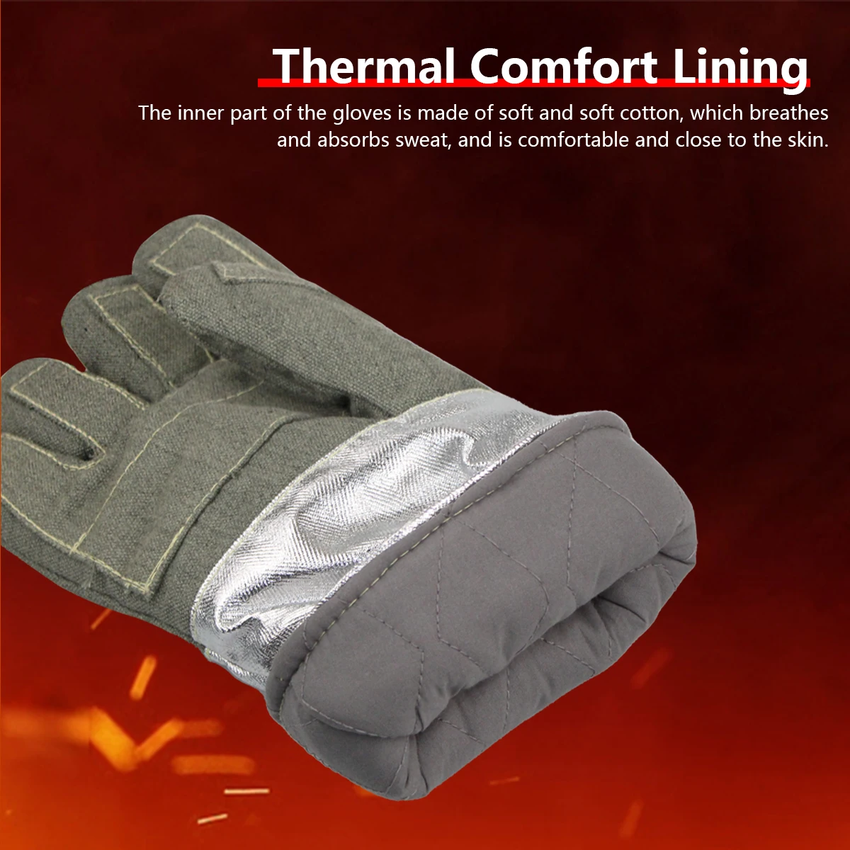 Gants anti-brûlure résistant à - Heat Resistant Glove avis et prix