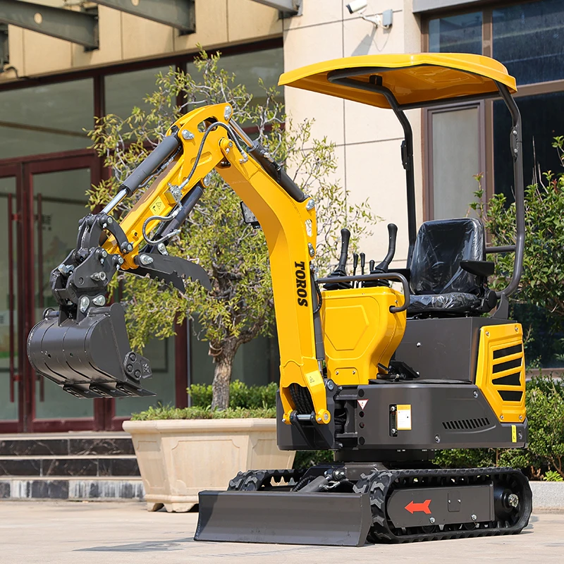 Mini Excavators 1.2 Ton Small New Crawler Excavator Multi function Customized mini Crawler Digger bagger Fast Delivery