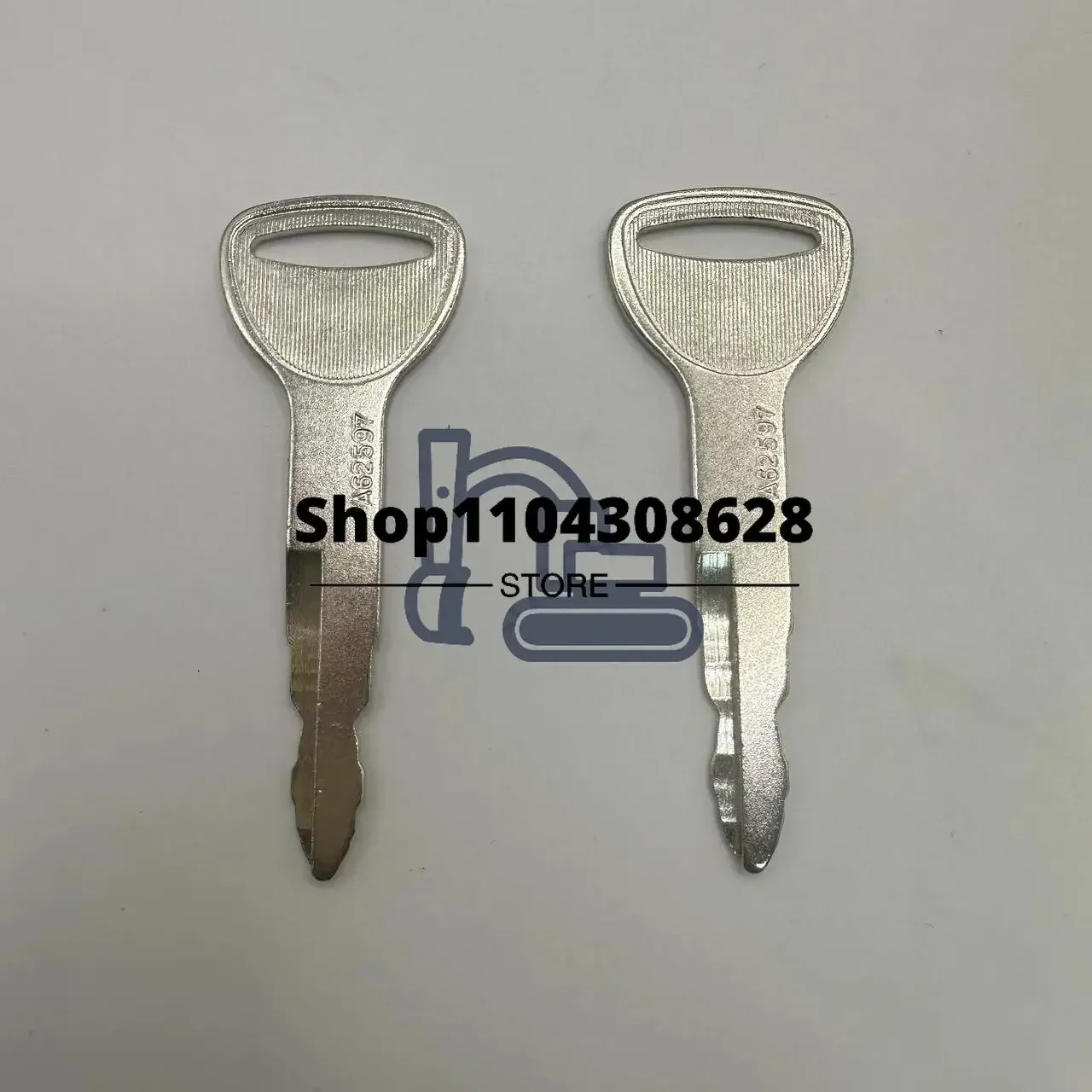 10PCS/5PCS/1PC Toynew Key with Logo A62597 57591-23330-71 Ignition Key for Toyota Forklift New Model