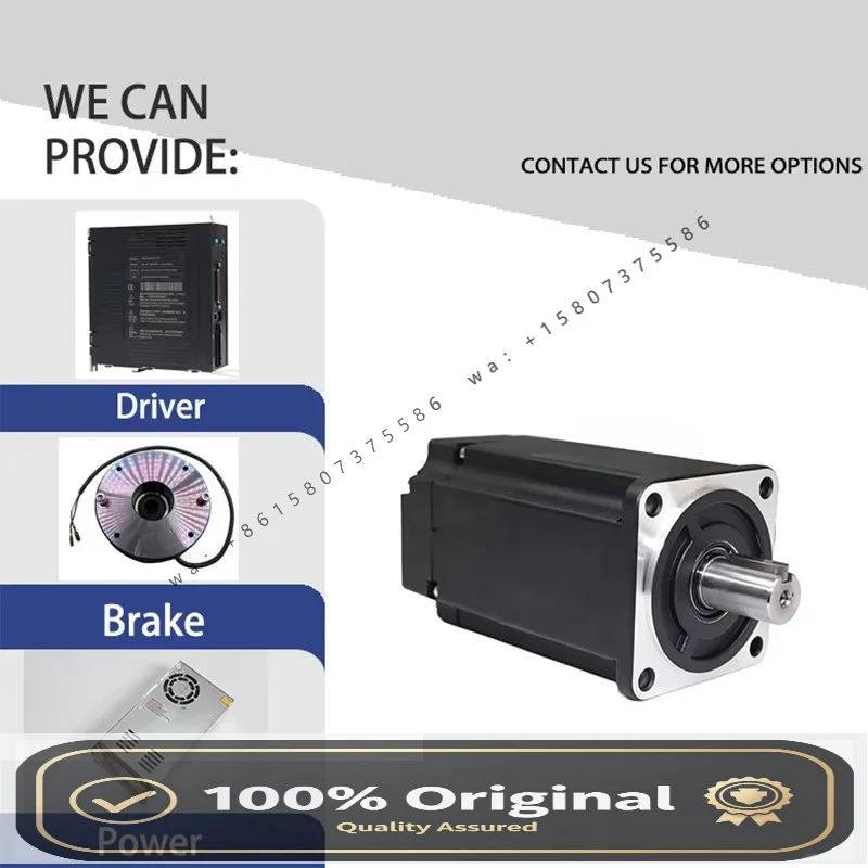 China High Quality 750W DC Servo Motor Three-Phase 220V 3000RPM Waterproof for Sewing Machines