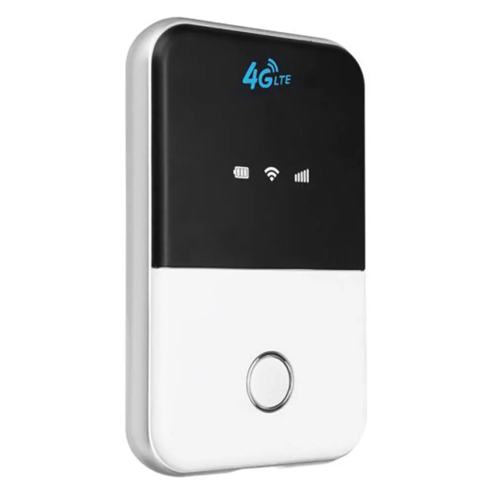 Chargeable Battery Portable 4G LTE MIFI Router WiFi Wireless Modem SIM Card Holder TDD/FDD Pocket Outdoor Mobile Hotspot Router