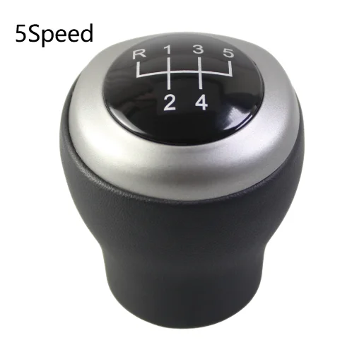 

5 Speed Leather Gear Shift Knob For KIA For Soul 2006-2012 Car Interior 5-Speed Shift Knob Manual Shift Lever Automobiles Parts