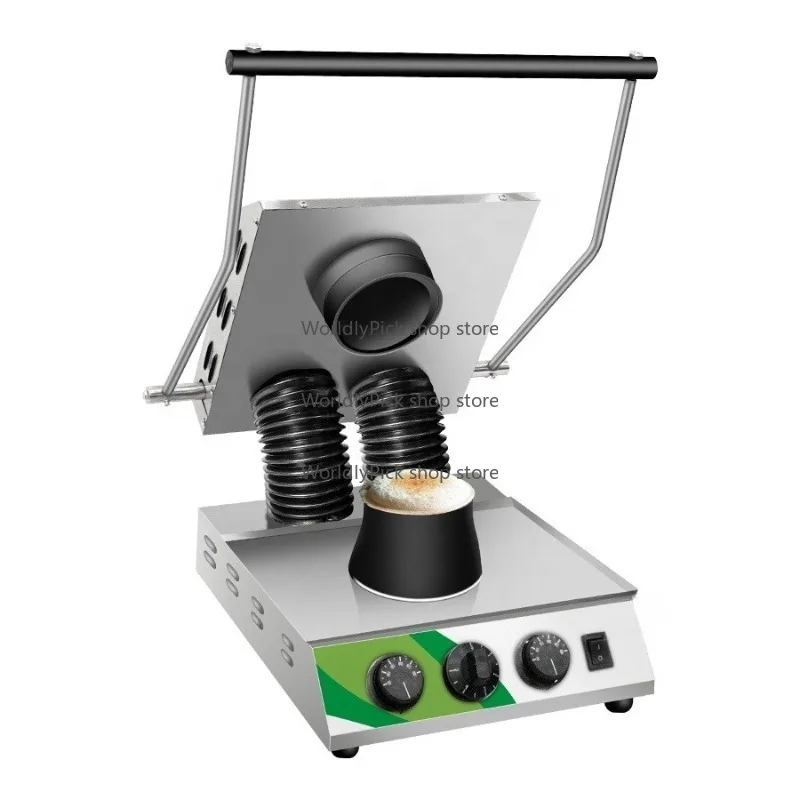 

Commercial sealed and Pressed Burger Bun Making Machine Burger Sealing Machine Ice Cream Gelato