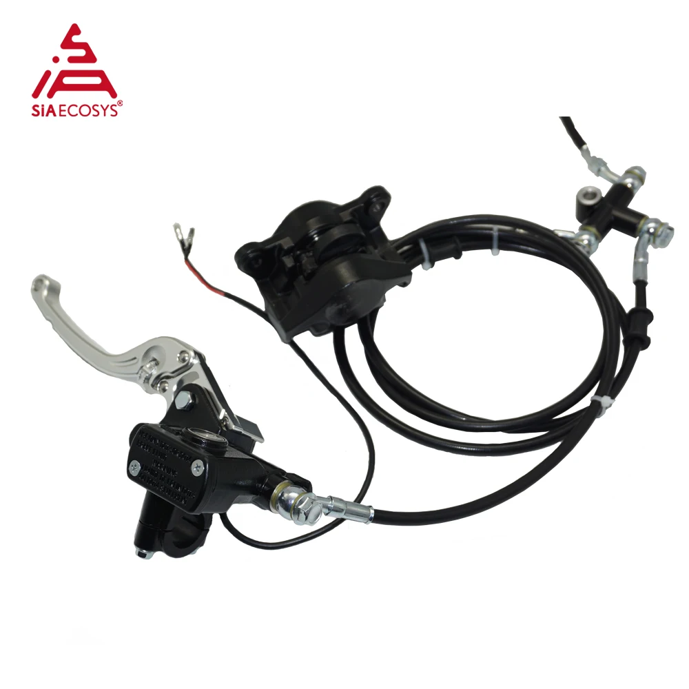 SiAECOSYS CBS Combination Braking System with 220mm CB 58mm PCD 3*80mm Rear Disc Brake Plates suitable for 100-120kph E-motorcyc