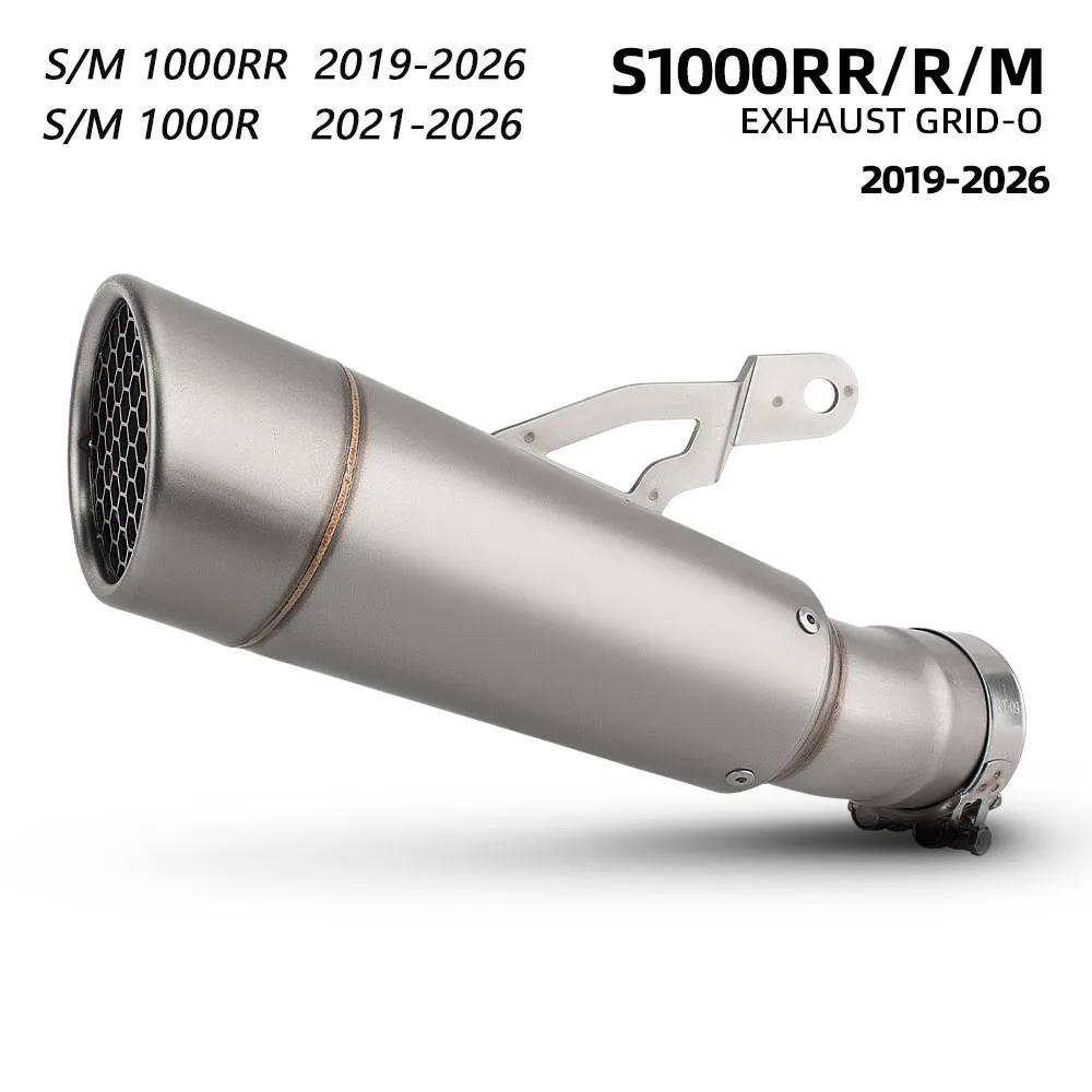 S1000RR Exhaust High Quality Muffler For BMW S1000RR S1000R M1000RR M1000R 2019-2026 Motorcycle escape Tail pipe moto kit