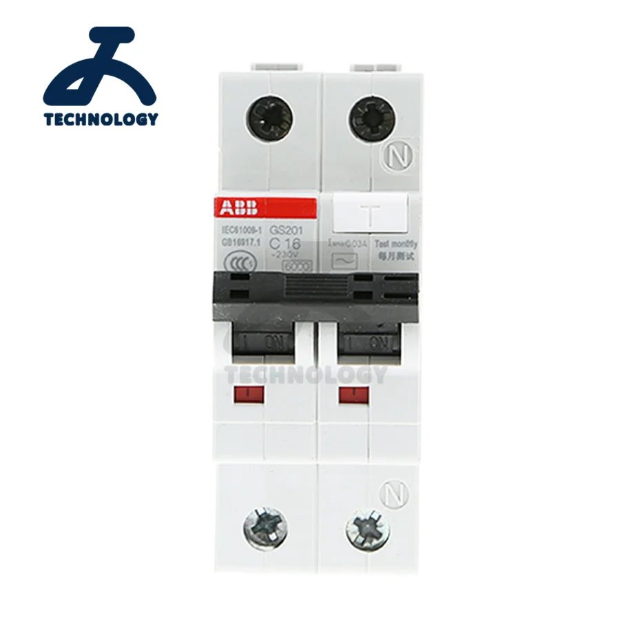 Original New ABB leakage protection air switch GS201M AC-C6 GS201M AC-C8 GS201M AC-C10 GS201M AC-C13 GS201M AC-C16